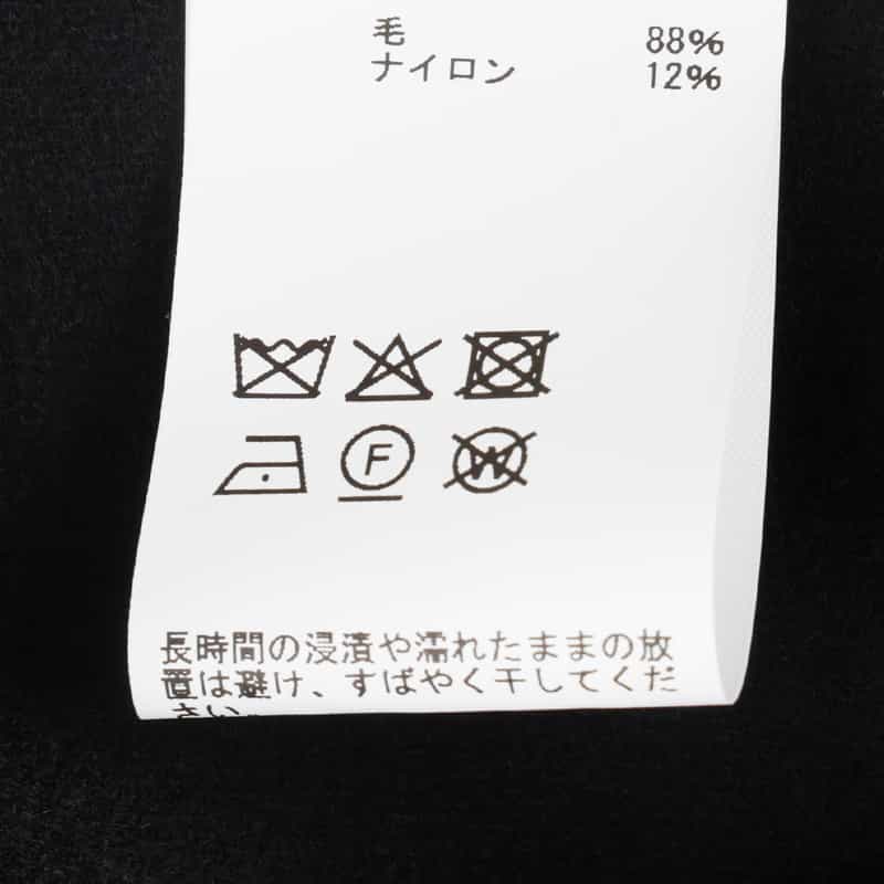 BARNEYS NEW YORK スキッパーシャツ BLACK