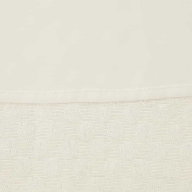 BARNEYS NEW YORK ウォッシャブル タック入りフレアスカート WHITE