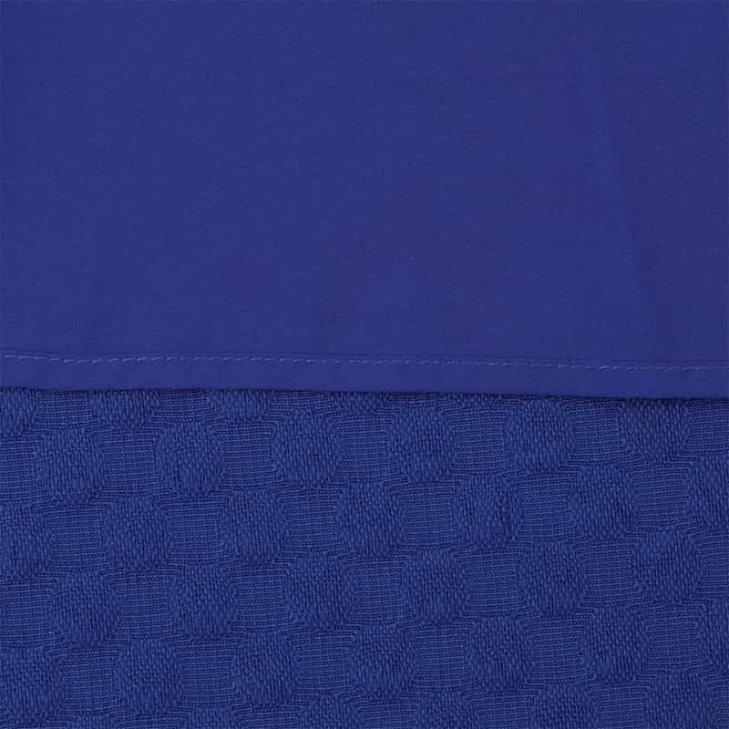 BARNEYS NEW YORK ウォッシャブル タック入りフレアスカート BLUE