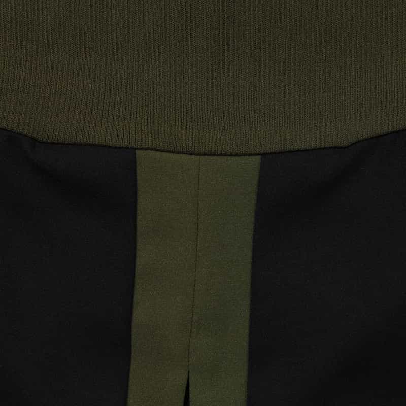 BARNEYS NEW YORK コンビネーション ロングドレス KHAKI