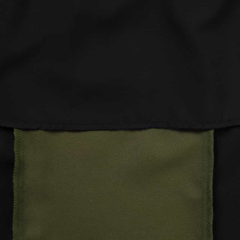 BARNEYS NEW YORK コンビネーション ロングドレス KHAKI