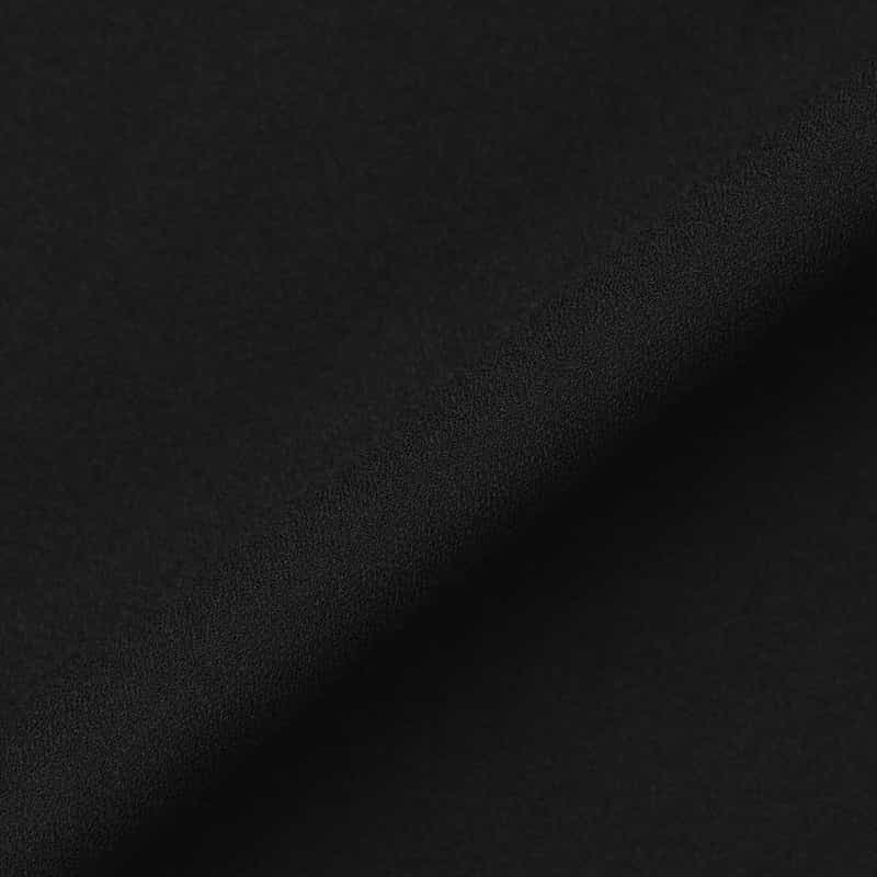 BARNEYS NEW YORK ウォッシャブル レイヤードロングドレス BLACK