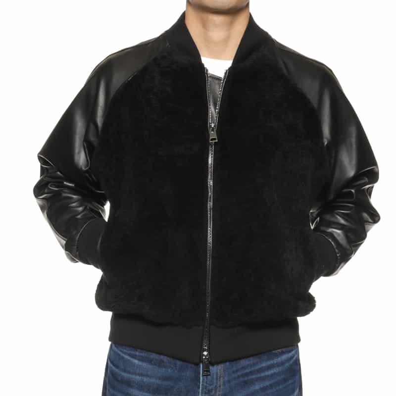 GELLI<ジェリ> コンビネーションレザージャケット