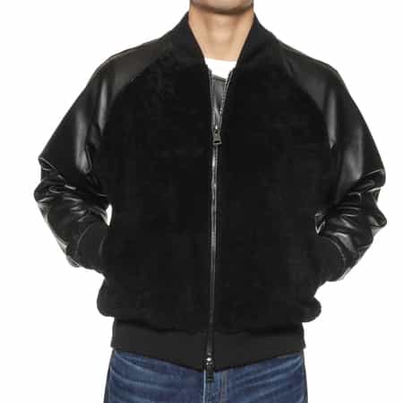 GELLI<ジェリ> コンビネーションレザージャケット