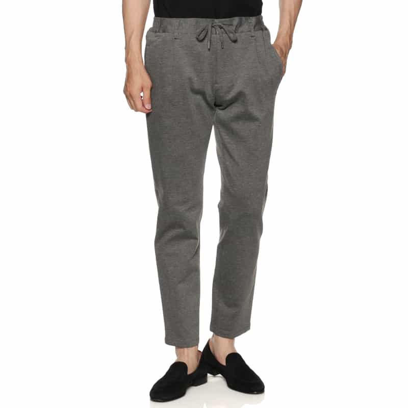 BERNARDO GIUSTI BERNARDO GIUSTI＜ベルナルド ジュスティ＞ バーニーズニューヨーク限定 ストレッチパンツ"SUPERSTRETO" LIGHT GRAY