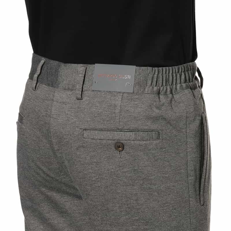 BERNARDO GIUSTI BERNARDO GIUSTI＜ベルナルド ジュスティ＞ バーニーズ　ニューヨーク限定 ストレッチパンツ"SUPERSTRETO" LIGHT GRAY