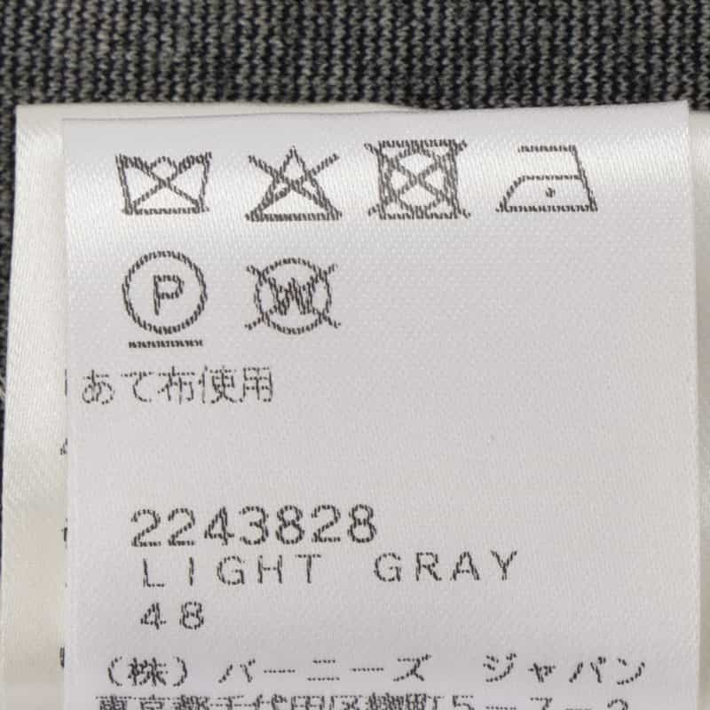 BERNARDO GIUSTI BERNARDO GIUSTI＜ベルナルド ジュスティ＞ バーニーズ　ニューヨーク限定 ストレッチパンツ"SUPERSTRETO" LIGHT GRAY