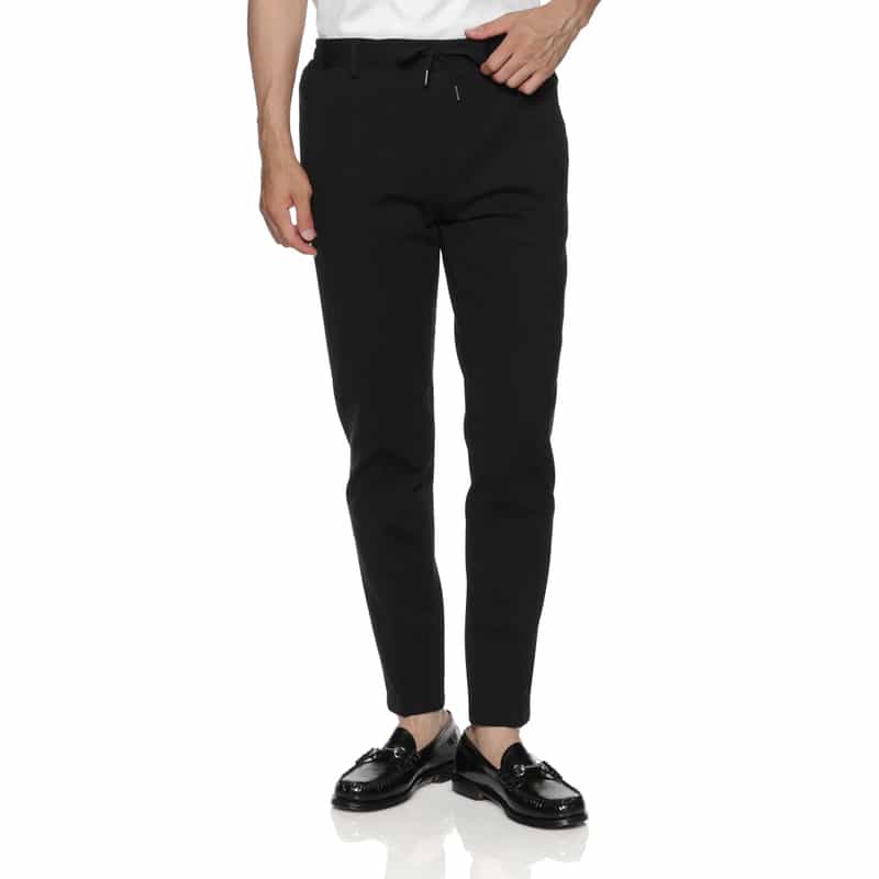 BERNARDO GIUSTI BERNARDO GIUSTI＜ベルナルド ジュスティ＞ バーニーズ　ニューヨーク限定 ストレッチパンツ"SUPERSTRETO" BLACK