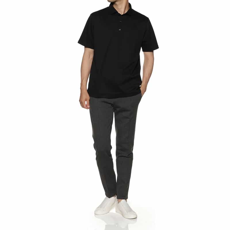 BERNARDO GIUSTI BERNARDO GIUSTI＜ベルナルド ジュスティ＞ バーニーズ　ニューヨーク限定 ストレッチパンツ"SUPERSTRETO" GRAY