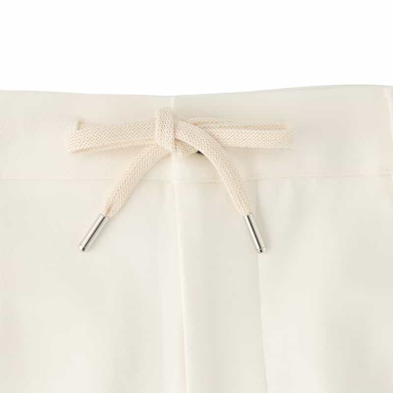 BERNARDO GIUSTI BERNARDO GIUSTI＜ベルナルド ジュスティ＞ バーニーズ　ニューヨーク限定 ストレッチパンツ"SUPERSTRETO" WHITE