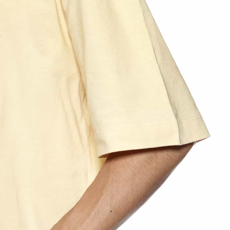 MAISON MARGIELA MAISON MARGLELA＜メゾンマルジェラ＞ ロゴ入りTシャツ LIGHT YELLOW