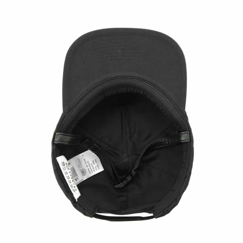 MAISON MARGIELA MAISON MARGLELA＜メゾンマルジェラ＞ ライディングキャップ BLACK