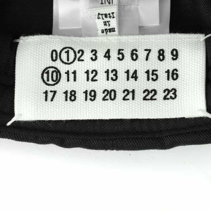 MAISON MARGIELA MAISON MARGLELA＜メゾンマルジェラ＞ ライディングキャップ BLACK