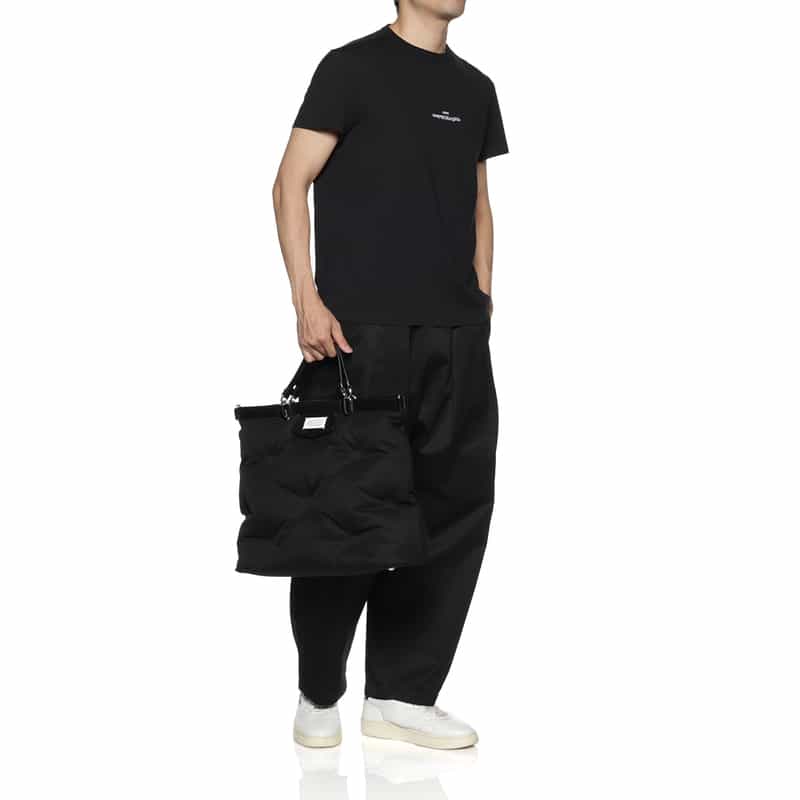 MAISON MARGIELA MAISON MARGLELA＜メゾンマルジェラ＞ ファブリックバッグ（L） BLACK