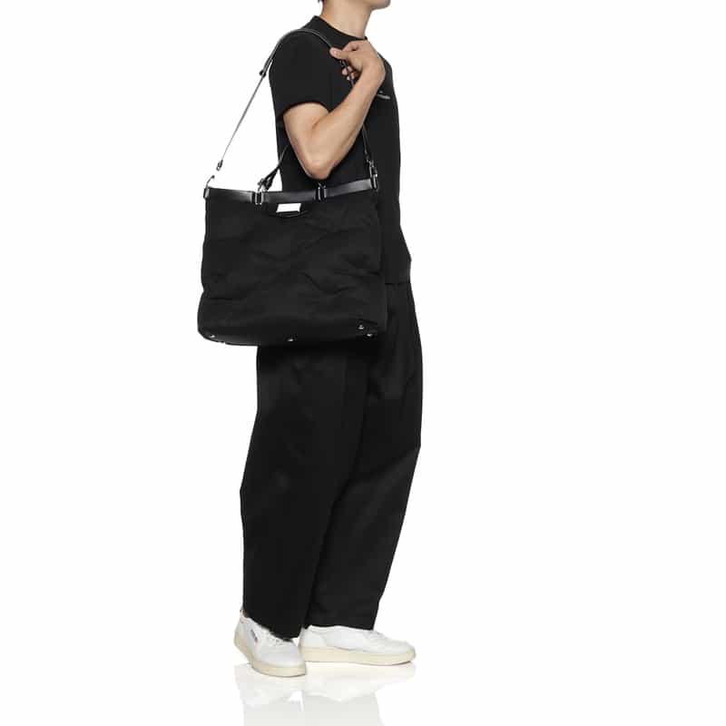 MAISON MARGIELA MAISON MARGLELA＜メゾンマルジェラ＞ ファブリックバッグ（L） BLACK