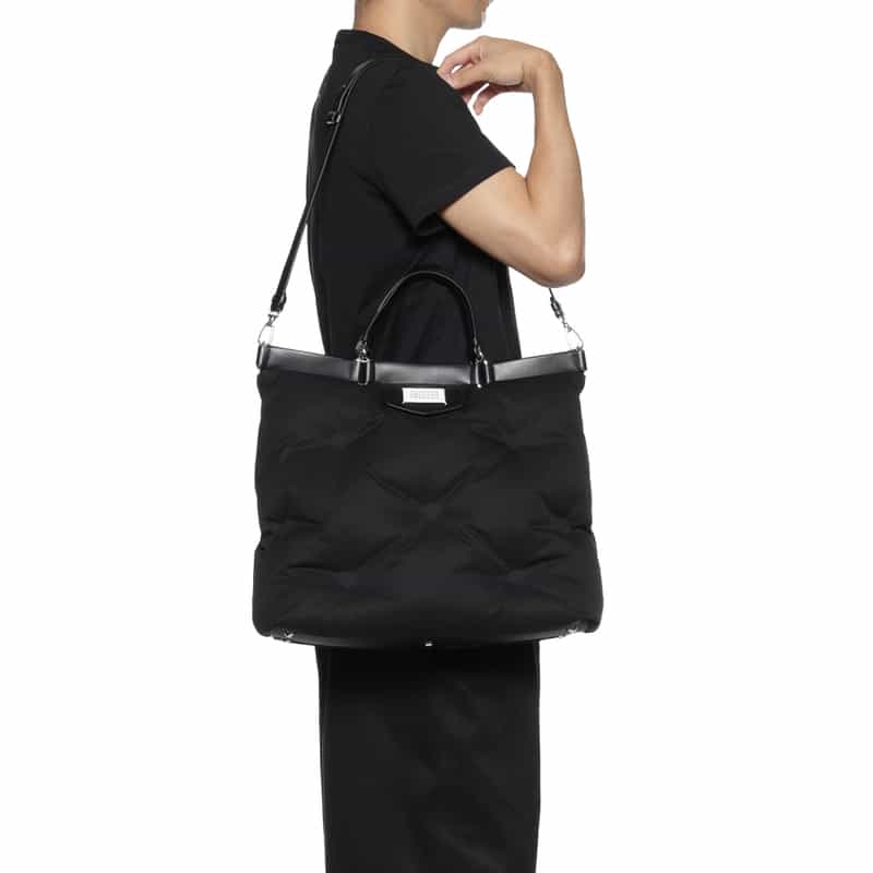 MAISON MARGIELA MAISON MARGLELA＜メゾンマルジェラ＞ ファブリックバッグ（L） BLACK