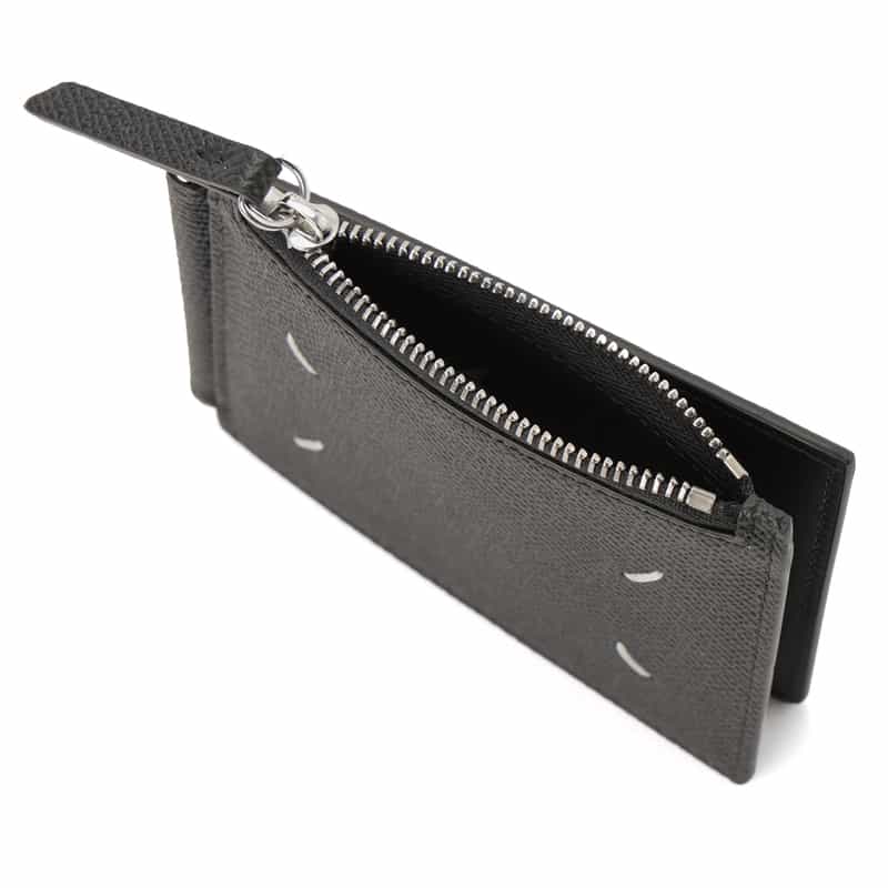 MAISON MARGIELA MAISON MARGLELA＜メゾンマルジェラ＞ マネークリップ付ウォレット BLACK