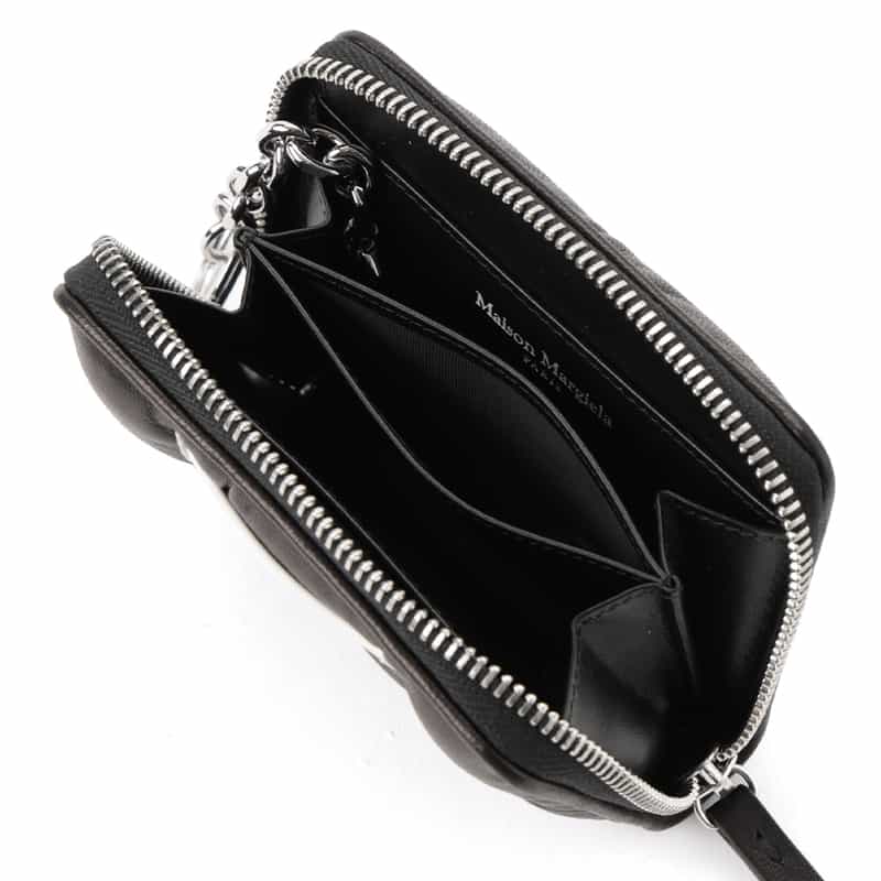 MAISON MARGIELA MAISON MARGLELA＜メゾンマルジェラ＞ キーリング付コインケース BLACK