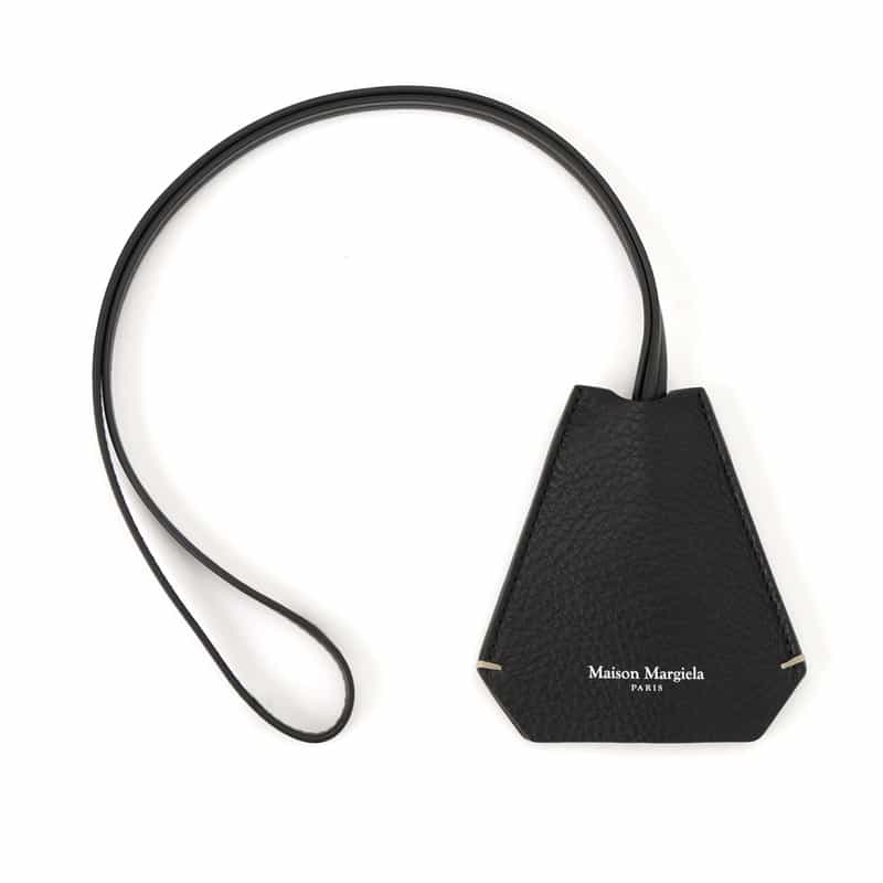 MAISON MARGIELA MAISON MARGLELA＜メゾンマルジェラ＞ ストラップ付キーリング BLACK