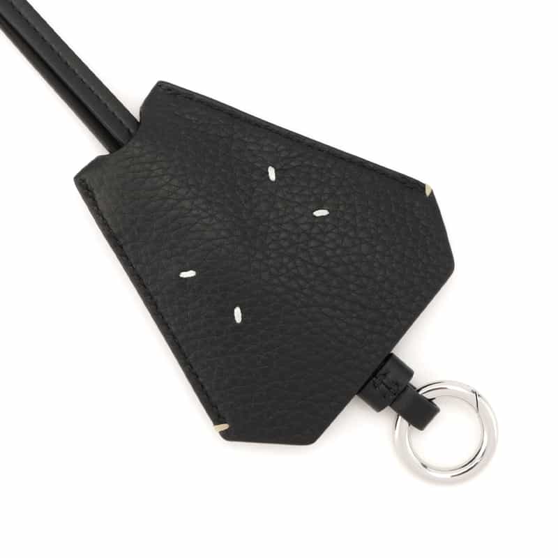 MAISON MARGIELA MAISON MARGLELA＜メゾンマルジェラ＞ ストラップ付キーリング BLACK
