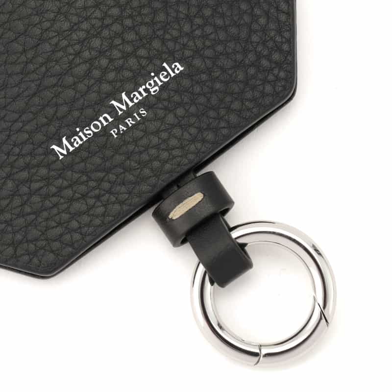 MAISON MARGIELA MAISON MARGLELA＜メゾンマルジェラ＞ ストラップ付キーリング BLACK