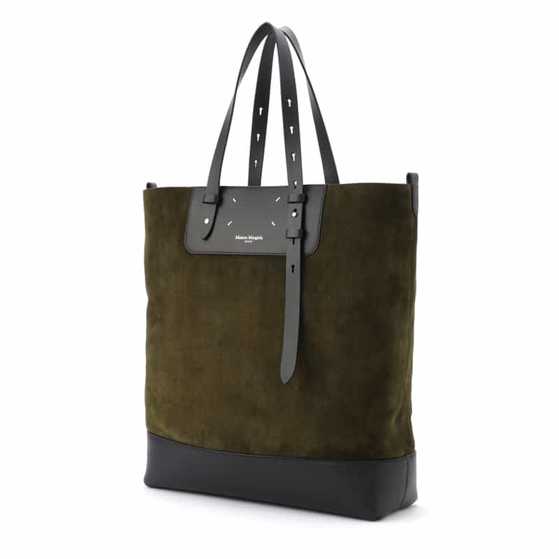 MAISON MARGIELA MAISON MARGLELA＜メゾンマルジェラ＞ スエードトートバッグ KHAKI
