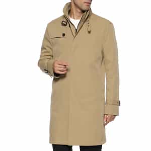 レイヤードライナー付コート