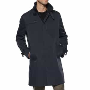 レイヤードライナー付コート