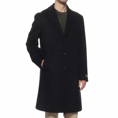 カシミヤ チェスターコート