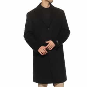 カシミヤ チェスターコート