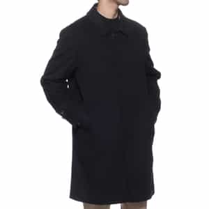 カシミヤ ステンカラーコート