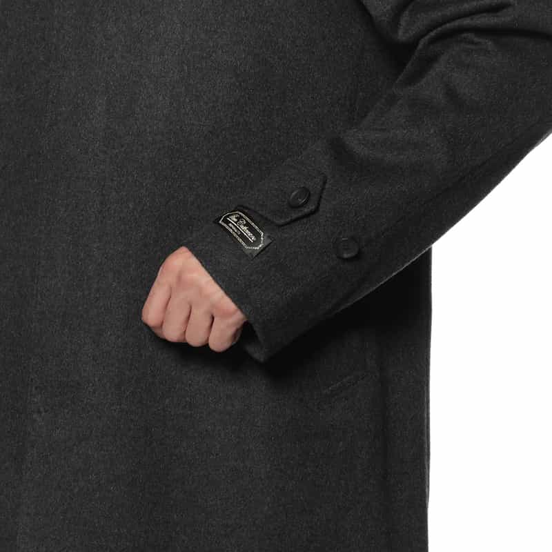 BARNEYS NEW YORK カシミヤ ステンカラーコート GRAY