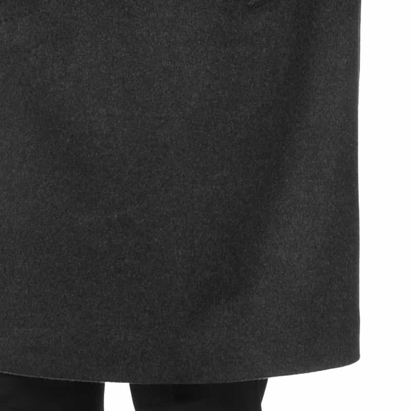 BARNEYS NEW YORK カシミヤ ステンカラーコート GRAY