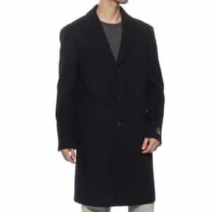 カシミヤ混チェスターコート