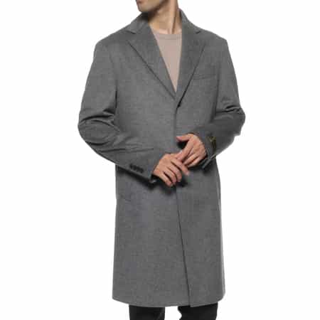 カシミヤ混チェスターコート