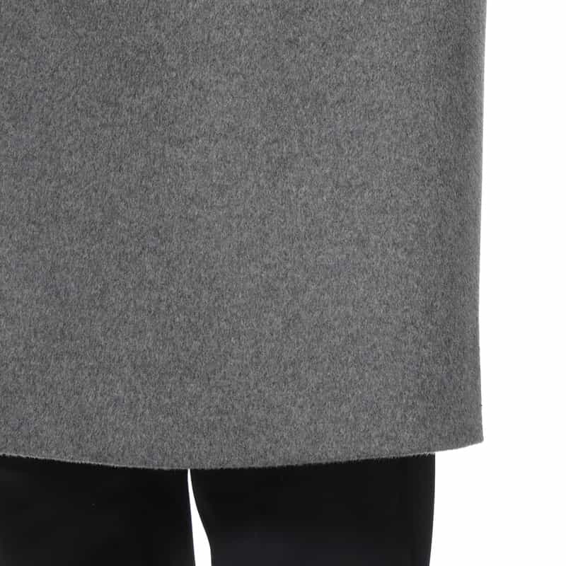 BARNEYS NEW YORK カシミヤ混チェスターコート GRAY