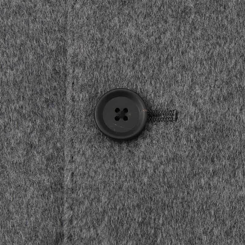 BARNEYS NEW YORK カシミヤ混チェスターコート GRAY