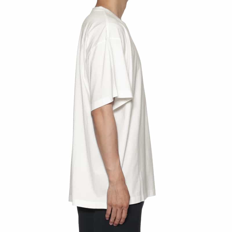 MM6 MAISON MARGIELA MM6 MAISON MARGIELA＜エムエム6 メゾン マルジェラ＞ ロゴ入りTシャツ WHITE