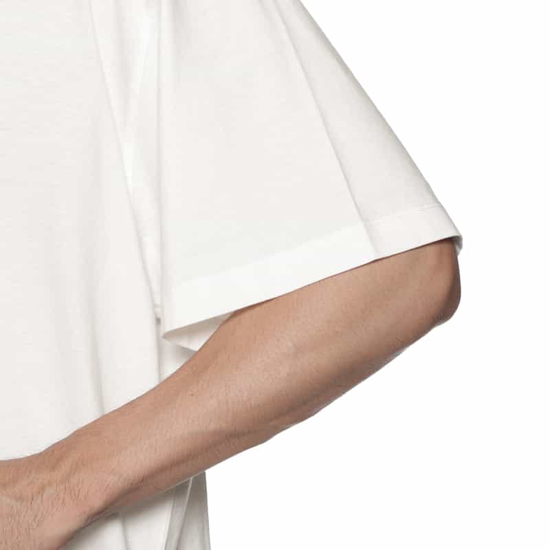 MM6 MAISON MARGIELA MM6 MAISON MARGIELA＜エムエム6 メゾン マルジェラ＞ ロゴ入りTシャツ WHITE