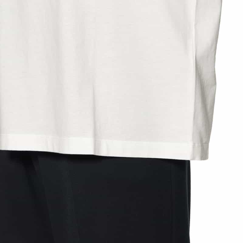 MM6 MAISON MARGIELA MM6 MAISON MARGIELA＜エムエム6 メゾン マルジェラ＞ ロゴ入りTシャツ WHITE