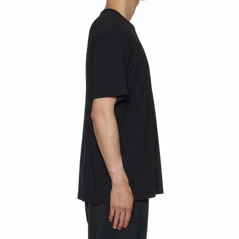 MM6 MAISON MARGIELA MM6 MAISON MARGIELA＜エムエム6 メゾン マルジェラ＞ ロゴ入りTシャツ BLACK