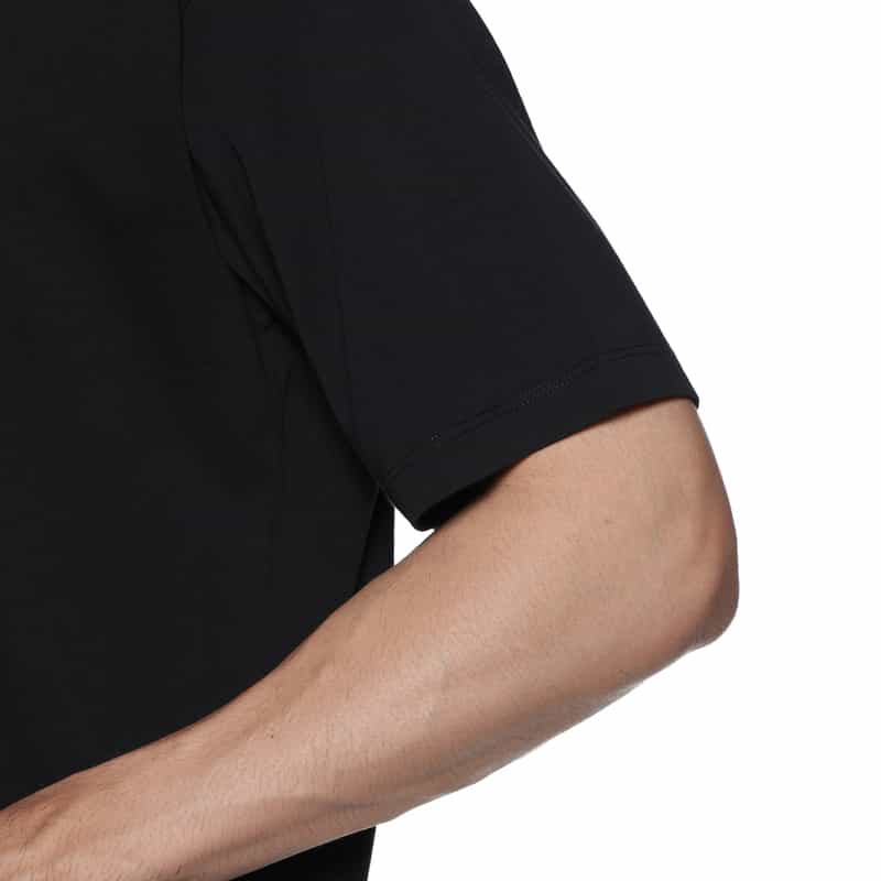 MM6 MAISON MARGIELA MM6 MAISON MARGIELA＜エムエム6 メゾン マルジェラ＞ ロゴ入りTシャツ BLACK