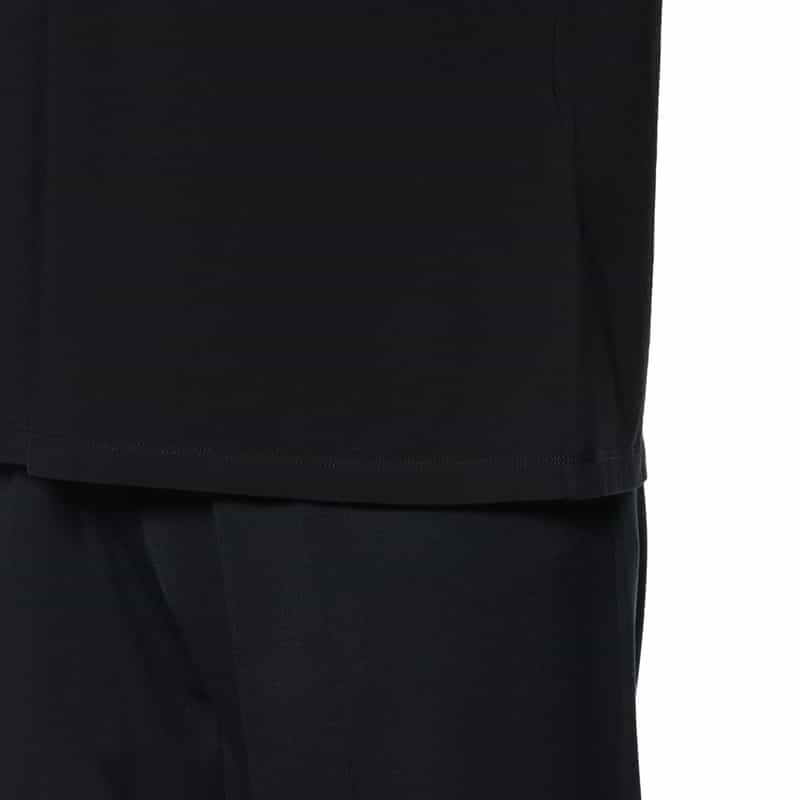 MM6 MAISON MARGIELA MM6 MAISON MARGIELA＜エムエム6 メゾン マルジェラ＞ ロゴ入りTシャツ BLACK