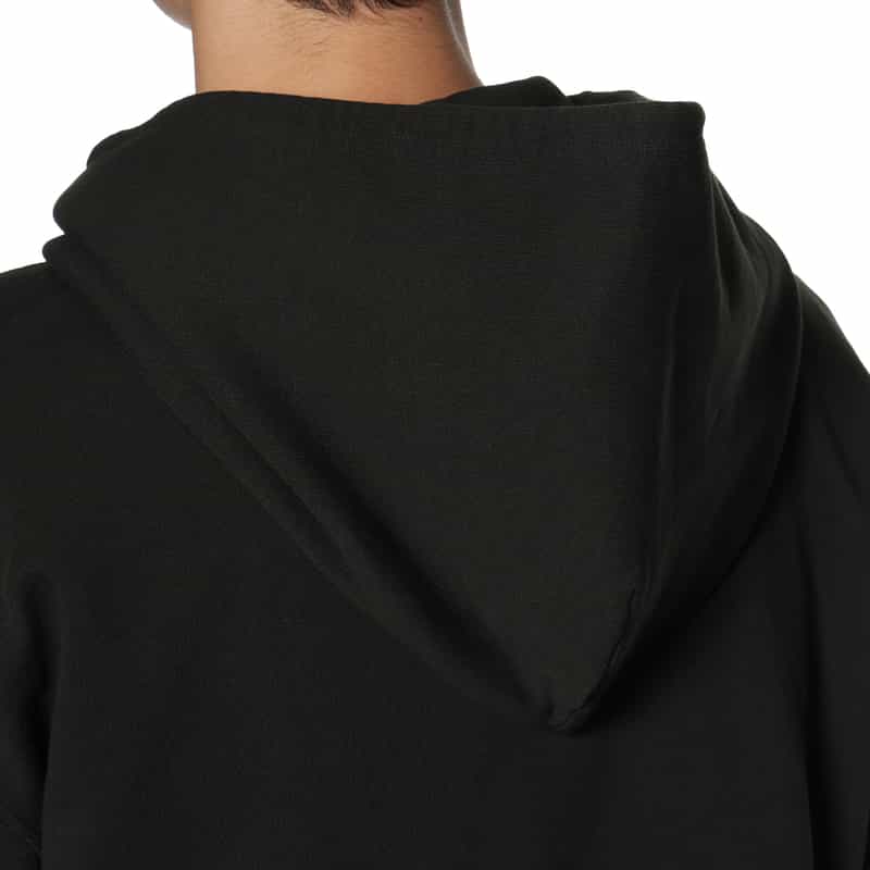 MM6 MAISON MARGIELA MM6 MAISON MARGIELA＜エムエム6 メゾン マルジェラ＞ ロゴ入りスウェットフーディ BLACK