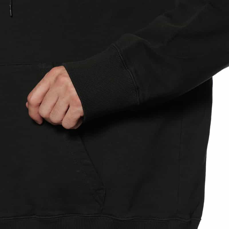 MM6 MAISON MARGIELA MM6 MAISON MARGIELA＜エムエム6 メゾン マルジェラ＞ ロゴ入りスウェットフーディ BLACK