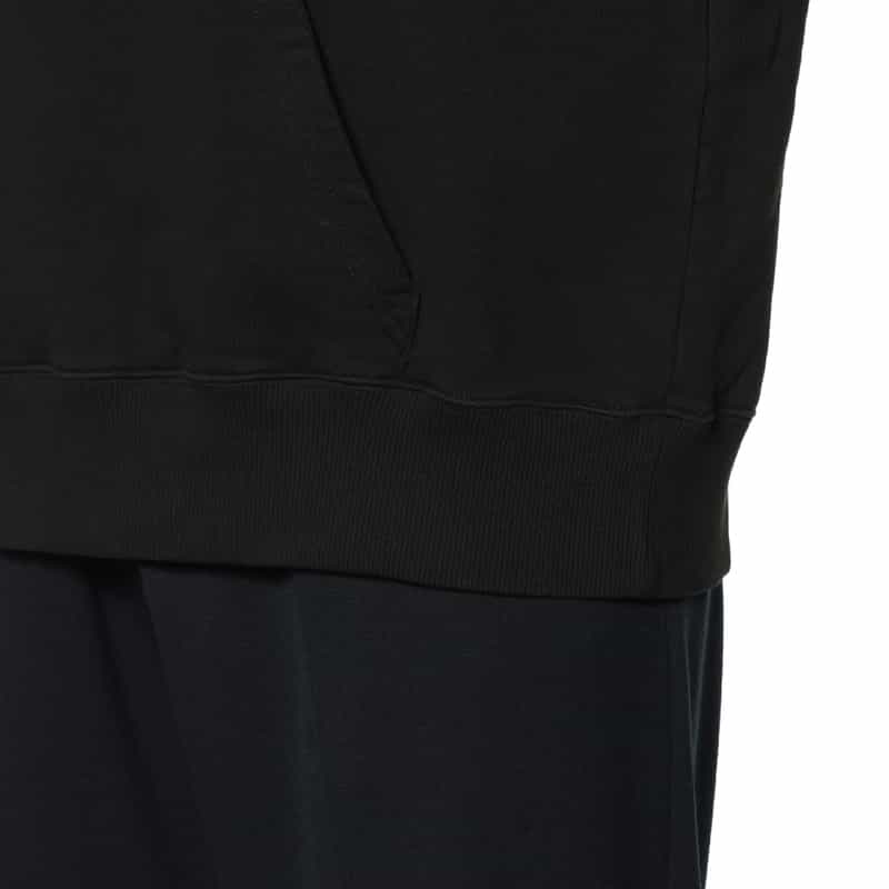 MM6 MAISON MARGIELA MM6 MAISON MARGIELA＜エムエム6 メゾン マルジェラ＞ ロゴ入りスウェットフーディ BLACK