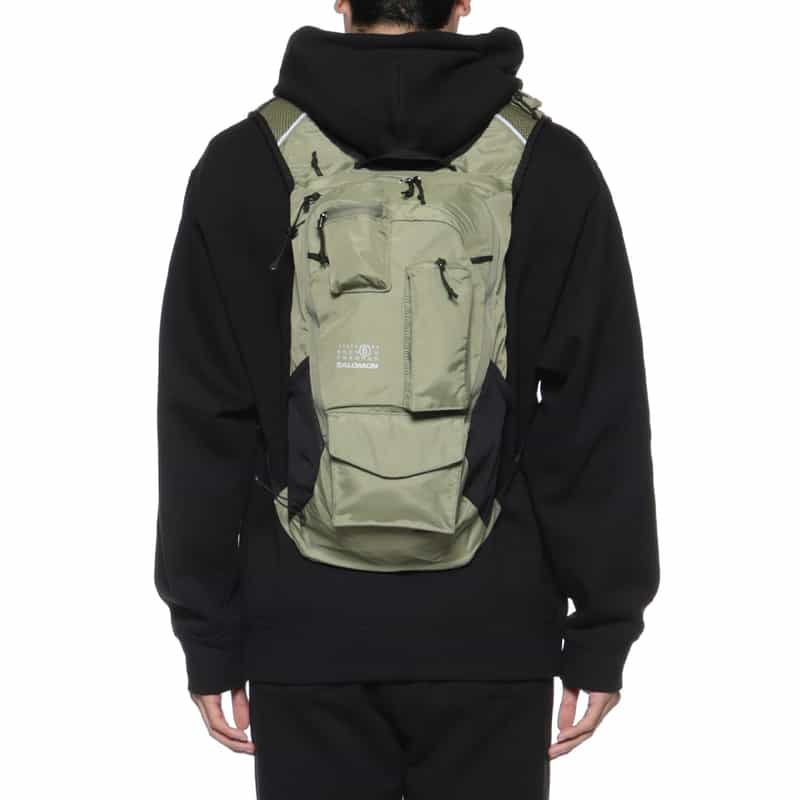 MM6 MAISON MARGIELA MM6 MAISON MARGIELA＜エムエム6 メゾン マルジェラ＞×SALOMON＜サロモン＞コラボレートバックパック GREEN