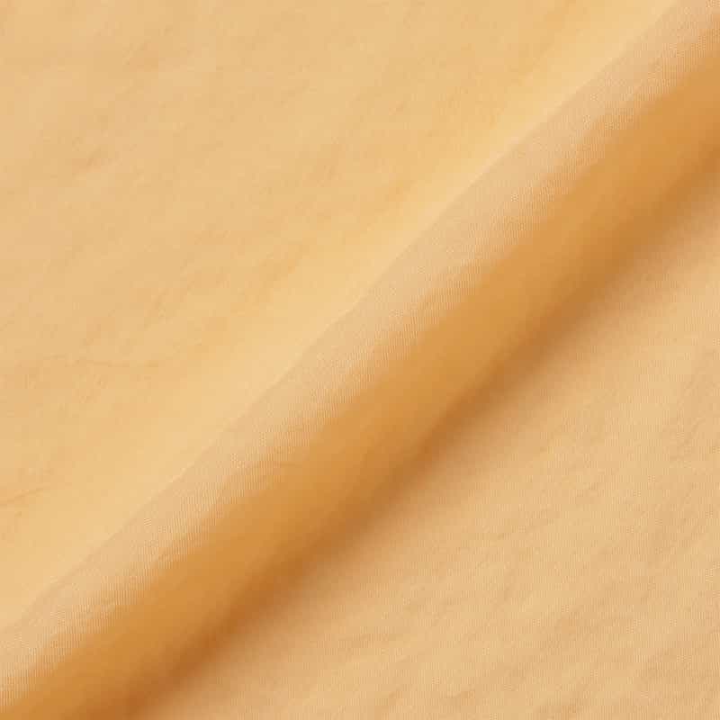 BARNEYS NEW YORK ウォッシャブル ロングスリーブ フレアシャツ YELLOW