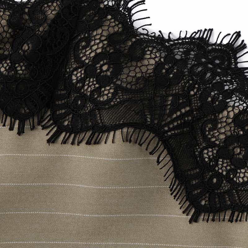 BARNEYS NEW YORK セットアップ レース付キャミソール BEIGE