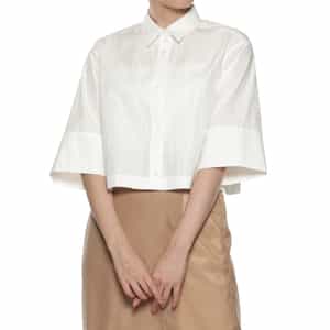 クロップドショートスリーブシャツ